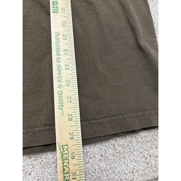 VTG Y2K Old Navy American Flag T Shirt 2004 Size XL Brown - Picture 4 of 6